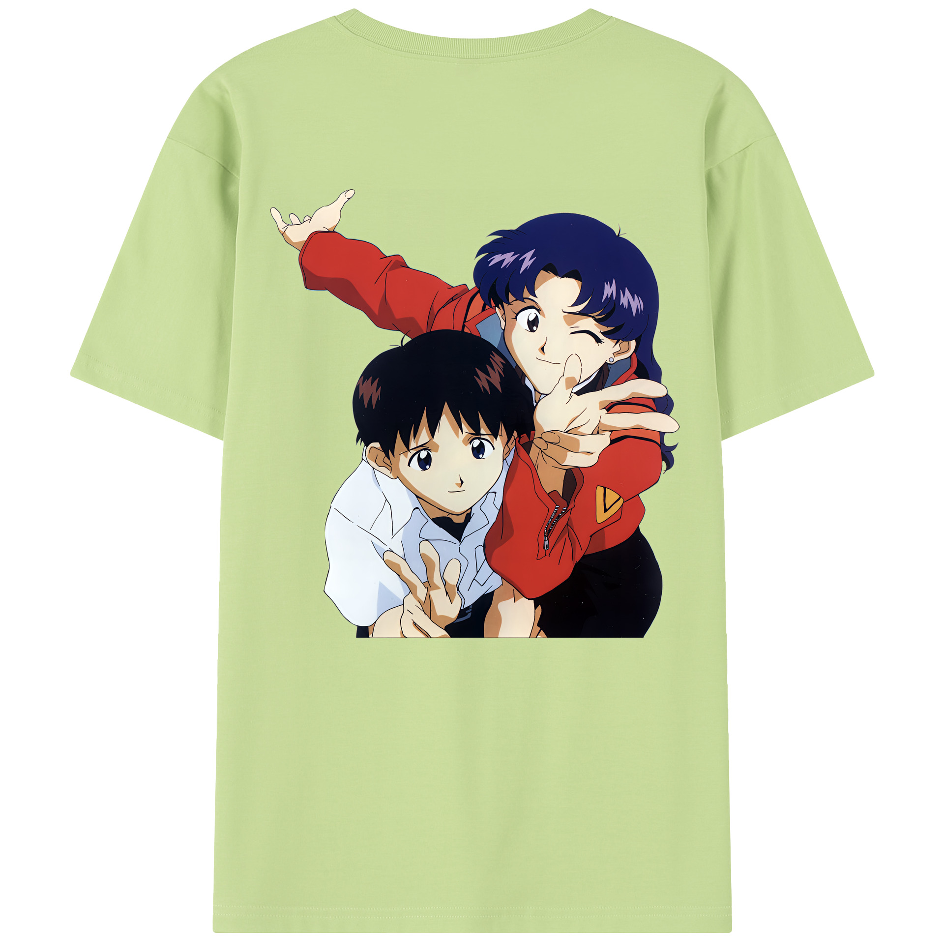 （画像用） EVA 新世紀エヴァンゲリオン 綿100％半袖Tシャツ（背面プリント）